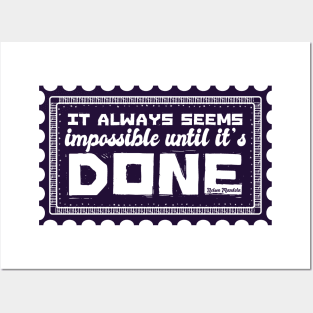 Never Impossible [deep purple] Posters and Art